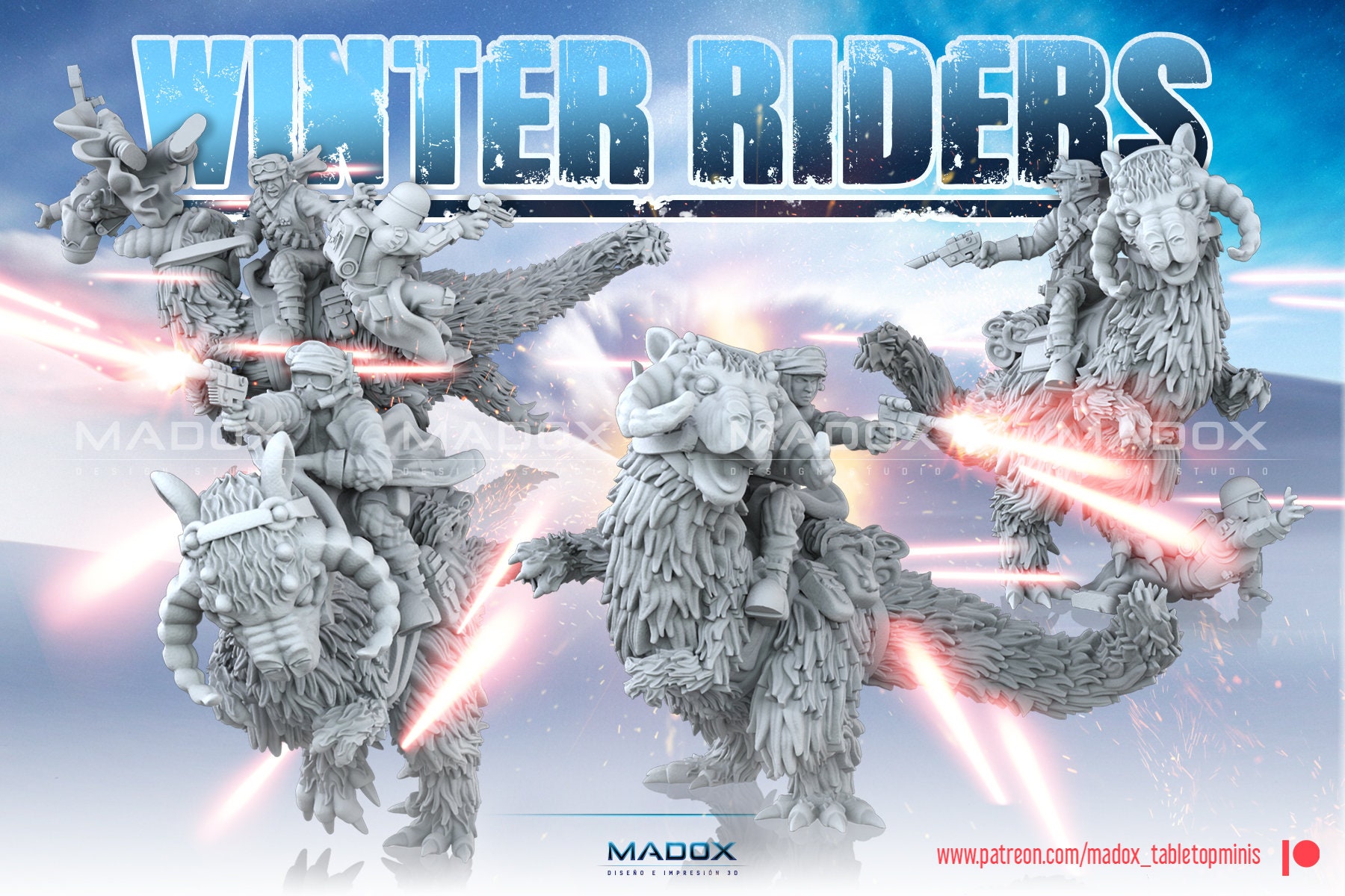 War Bear Riders Mod Winter Riders - War Bear Studios | Legion Compatible - Imperial Assault ...