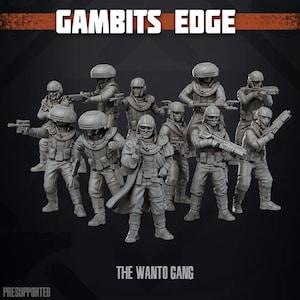 Gambits Edge - The Wanto Gang (11) - SKULLFORGE / Impresión 3D