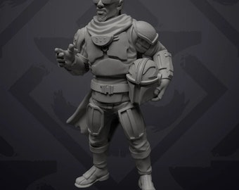 The Wizzle Warrior - SKULLFORGE | Legion compatible - 3D printed
