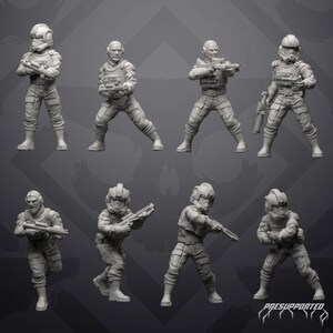 Parachutistes de l&#39;Autorité - SKULLFORGE | Impression 3D compatible avec la Légion Imperial Assault