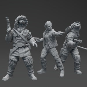 Arctic Heroes - SKULLFORGE | Legion対応 - Imperial Assault - 3Dプリント | Hoth