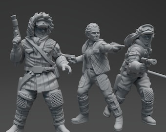 Arctic Heroes - SKULLFORGE | Legion compatible - Imperial Assault - 3D printed | Hoth