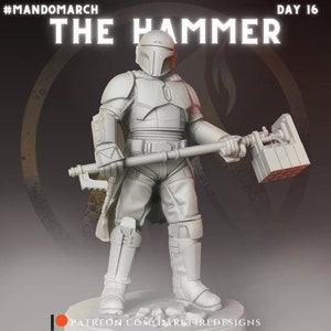 The Hammer - DARK FIRE | Legion compatible - 3D printed
