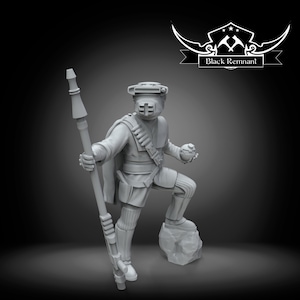 Boushh - BLACK REMNANT | Legion compatible - 3D printed