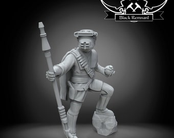 Boushh - BLACK REMNANT | Legion compatible - 3D printed