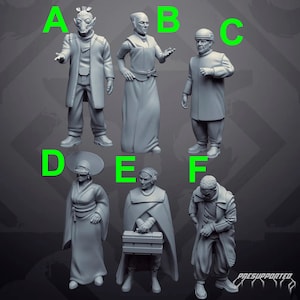 Galactic civilians - SKULLFORGE | Legion compatible - 3D printed