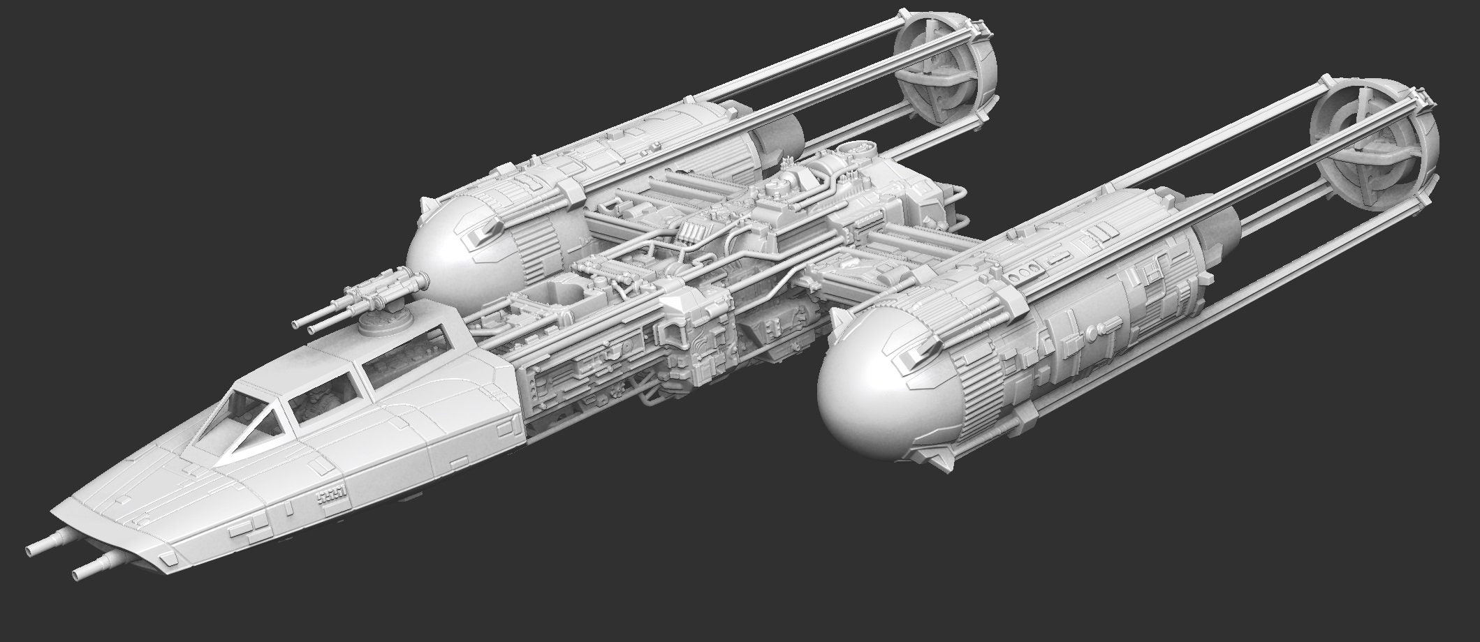 Alliance Bomber - DARK FIRE | Legion compatible - 3D printed