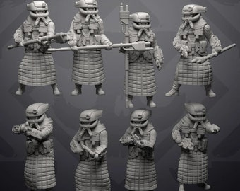 Spice Wardens (8) - SKULLFORGE | Legion compatible - 3D printed