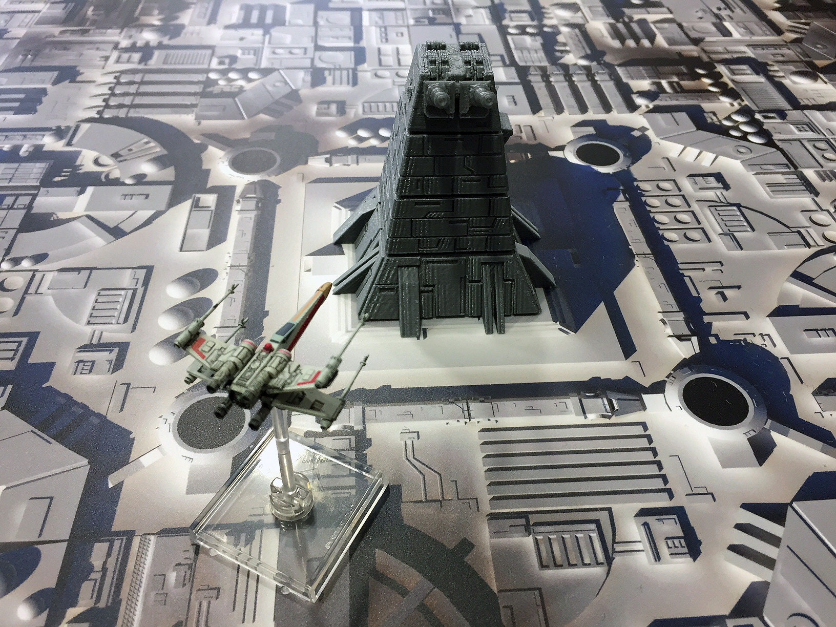 XX-10 Turbo Laser Tower Turret - X-wing 2.0 Xwing Compatible