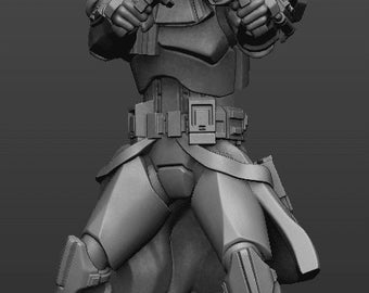 Captain Fordo Phase 1 - DARK FIRE | Legion compatible - 3D printed