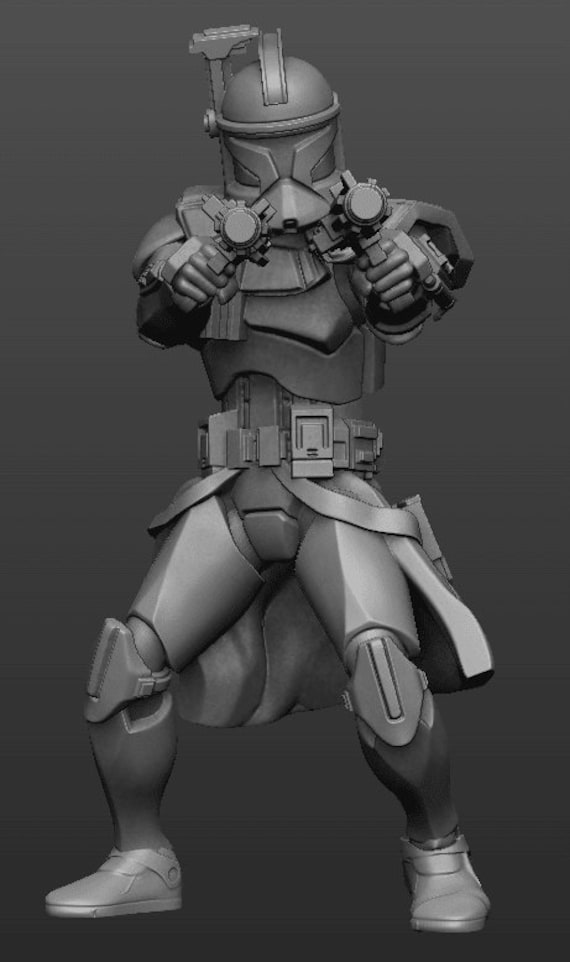 DARK FIRE Captain Fordo Phase 2 3D printed Legion compatible Toys & Games Role Playing