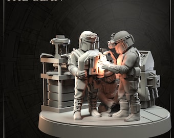 The Clan - Collezione Mythari - Compatibile con DARK FIRE / Legion - Stampato in 3D