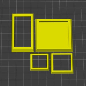 SPARE Base adapters &quot;Old World&quot; compatible (different sizes) - 3D printed