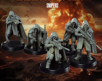 Francotiradores Doomghast (5) - SKULLFORGE / Impresos en 3D