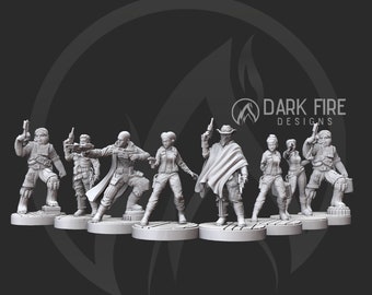 Schurke Crew - DUNKLES FEUER | Legion kompatibel - 3D gedruckt