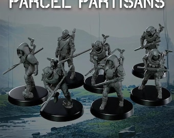 Parcel Partisans (7) - SKULLFORGE | 3D printed