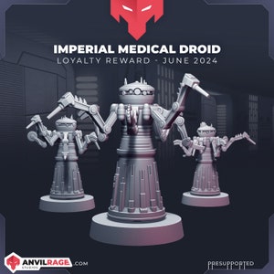 Imperial medical Droid (1) - Anvilrage Studios | Legion compatible - 3D printed