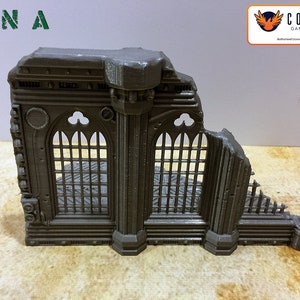 Ruined buildings - 3D printed ruins terrain