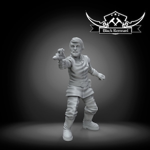 General Madine - BLACK REMNANT | Legion compatible - 3D printed