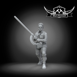 Cere Junda - BLACK REMNANT | Legion compatible - 3D printed
