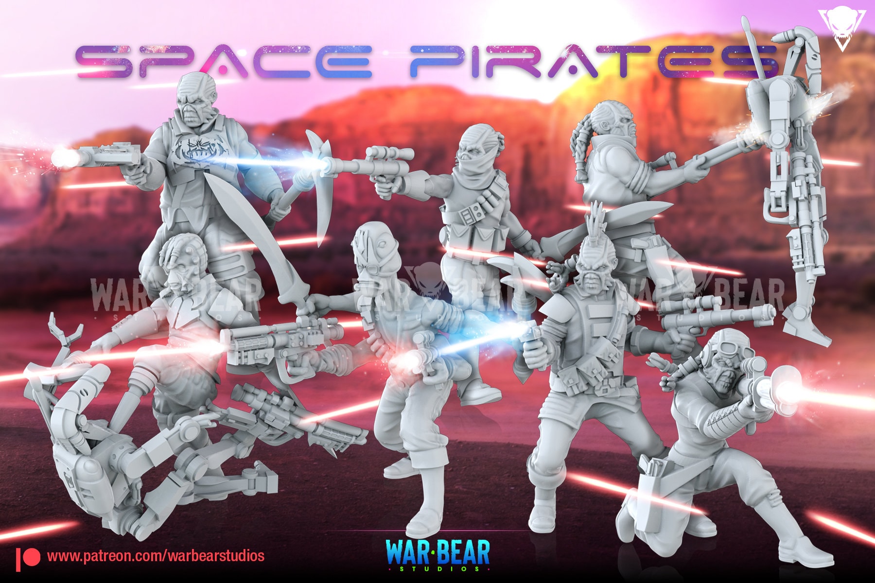 Space Pirates - War Bear Studios | Legion Compatible - Imperial