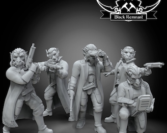 Botanischer Spionagenetz Trupp (5) - BLACK REST | Legion kompatibel - 3D gedruckt