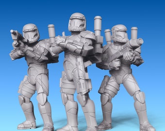 Six-Two Commando - DARK FIRE | Legion compatible - 3D printed