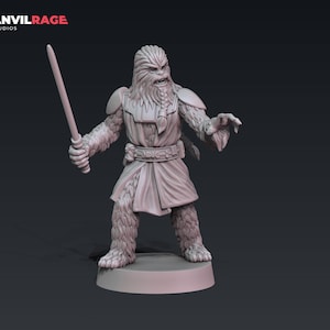 Furry knight - Anvilrage Studios | Legion compatible - 3D printed