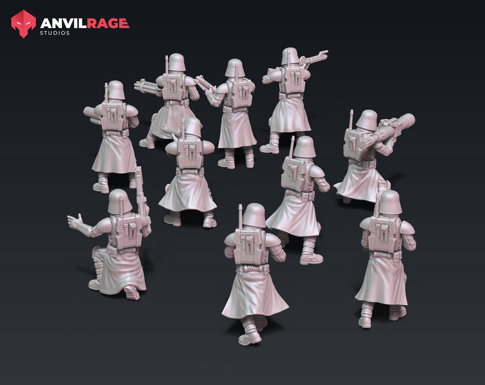 Frost Troopers (10 Modular Models) - Anvilrage Studios | Legion ...
