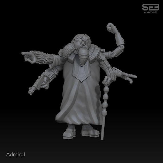 Admiral Trench SEB Miniatures Legion 