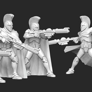 Honor Guard Commando Squad (5) - DARK FIRE | Legion compatible - 3D printed