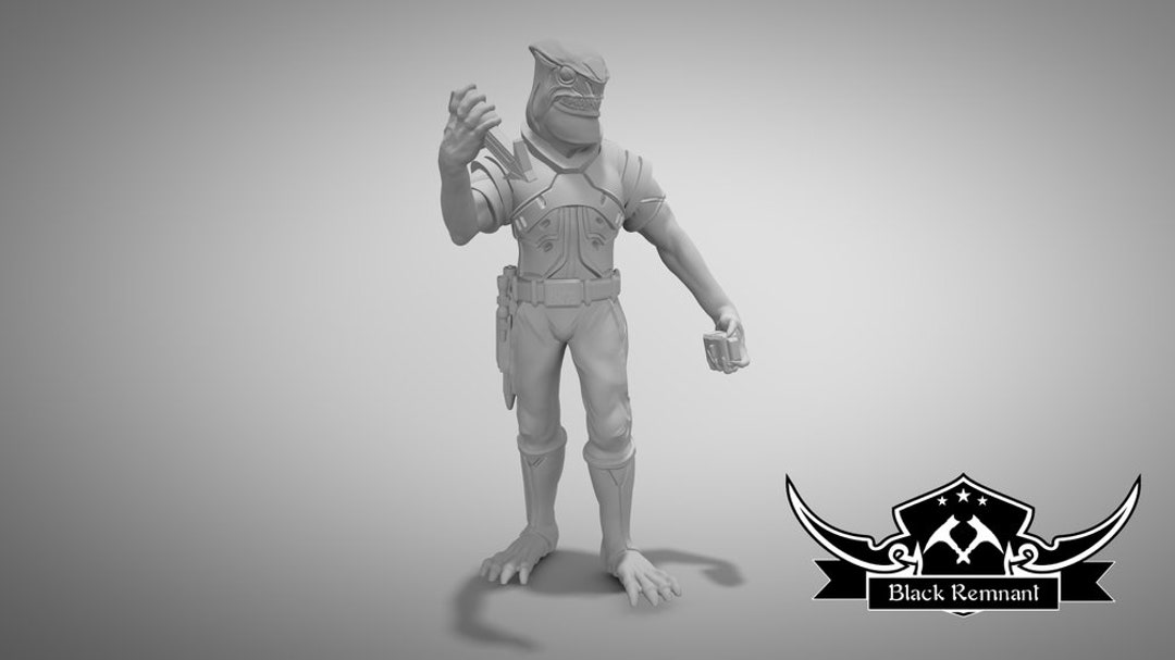 Shark Commander BLACK REMNANT Legion Compatible 3D Printed - Etsy