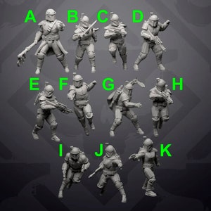 Gardiens du clan Korrin - SKULLFORGE | Compatible Legion - Imprimé en 3D