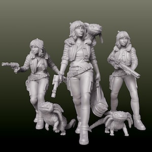 The Outlaw - DUNKLES FEUER | Legion kompatibel - 3D gedruckt