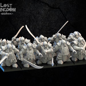 Elite Guard Chaos Dwarves Maghmorin | D&D | Pathfinder | AoS | Old World | 3d printed
