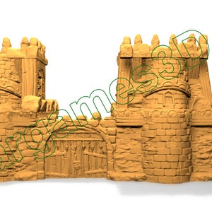 Desert Outpost - Empire of Scorching Sands | 3d printed | Scenery | Terrain |  | D&D | Dungeons Dragons | Pathfinder | Fantasy