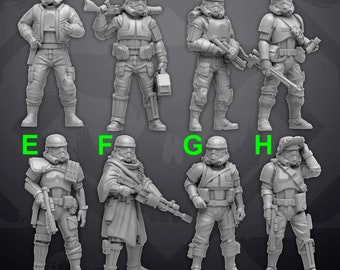 Remnant Troopers Set 1 - SKULLFORGE | Legion Compatible - 3D