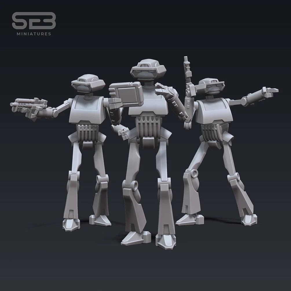 T-Droid (Baukasten) - Anvilrage Studios | Legion kompatibel - 3D gedruckt