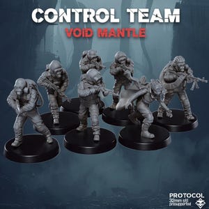 Anomaliprotokoll - Kontrollteamets tomrumsmantel (7) - SKULLFORGE | 3D-utskriven