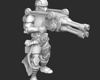 ARC Quad Gunner Trooper - DARK FIRE | Legion compatible - 3D printed