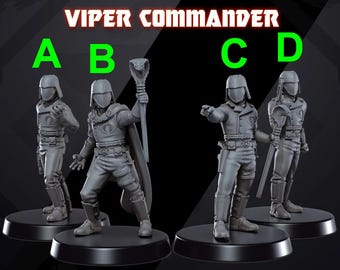 Viper: Comandante del Sindicato Python - SKULLFORGE / Impreso en 3D