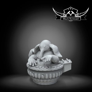 Slug's pianist - BLACK REMNANT | Legion compatible - 3D printed