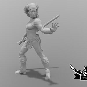Aayla Secura - Mystical Star Corps warrior - BLACK REMNANT | Legion compatible - 3D printed
