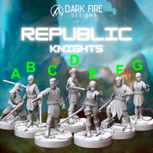 Republic Knights - DARK FIRE | Legion compatible - 3D printed