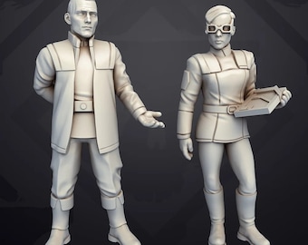 Evil Scientists - SKULLFORGE | Legion compatible - 3D printed