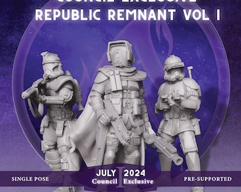 Republic Remnant - DARK FIRE | Legion compatible - 3D printed