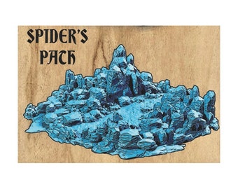 Spider Path | 3d printed | Fantasy | Terrain | Scenery | Ruins | LOTR | Lord of the rings |  | Dungeons & Dragons | Pathfinder