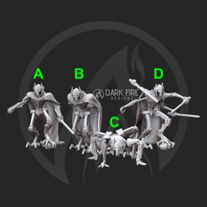 Grievous - DARK FIRE | Legion compatible - 3D printed