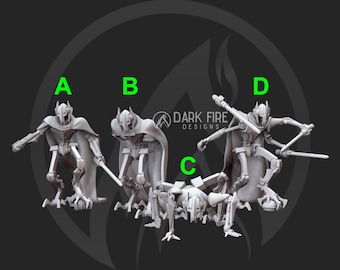 Grievous - DARK FIRE | Legion compatible - 3D printed