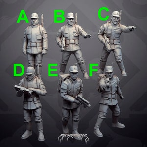 Authority Field Engineers - SKULLFORGE | Legion compatible Imperial Assault 3D printed
